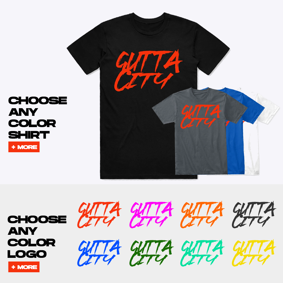 Design Your Own Gutta City T-Shirt